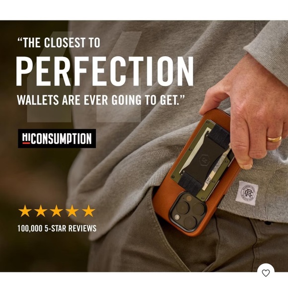 Ridge MagSafe Wallet - Lavender Aluminum Card Holder NIB - Picture 9 of 12